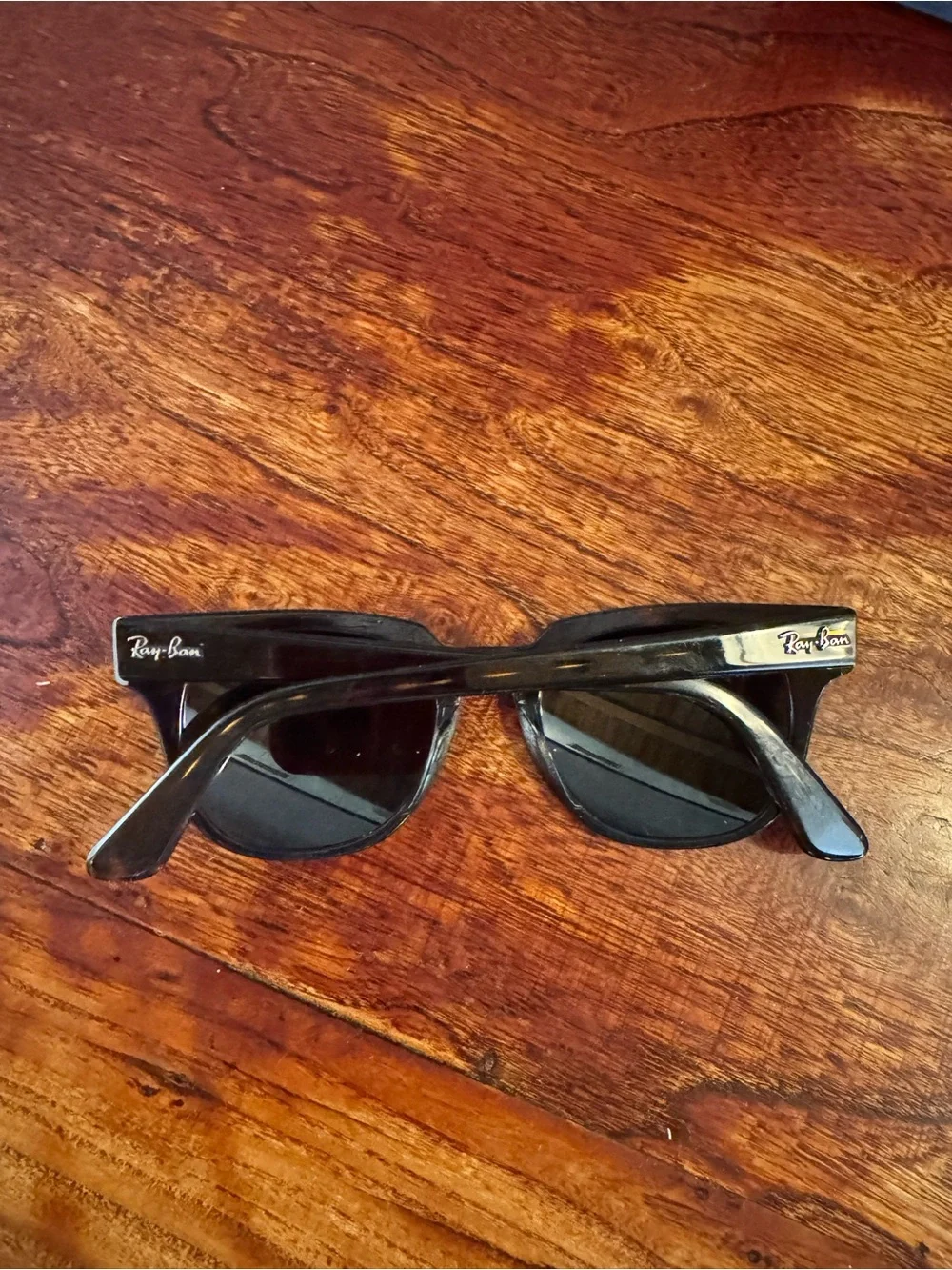 Ray-Ban tortoise “Meteor” Sunglasses